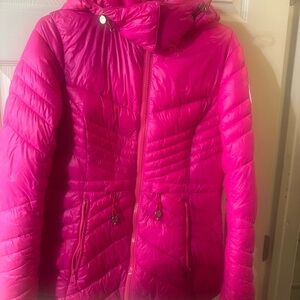 Pajar Fuchsia Quilted Puffer Jacket